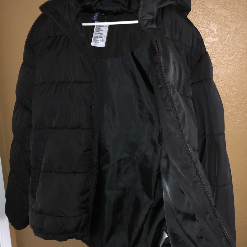BLACK PUFF JACKET